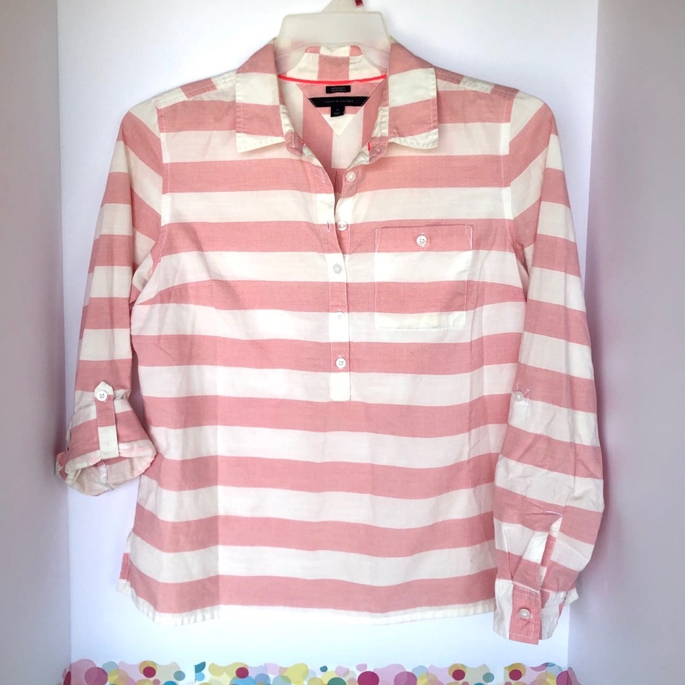 Tommy Hilfiger Long Sleeve shirt 👚👠💋